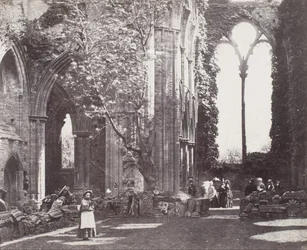 Interior - Tintern Abbey